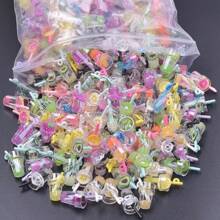 10pcs/20pcs/30pcs/50pcs Liontin Hiasan Minuman Lucu & Modis Aneka Warna, Cocok untuk Dekorasi Tas, Pembuatan Perhiasan DIY, Kalung, Gelang, Anting-anting - Campuran Multiwarna - View 12