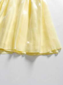 Abiti da sera da donna con paillettes, stile bandeau senza maniche, abito da festa