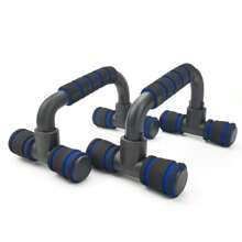 1 pieza Soporte para flexiones para gimnasio en casa, equipo de fitness para fortalecer los brazos y los músculos del pecho, con agarres de espuma, multicolor, adecuado para uso en casa, viajes u oficina