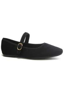 REVREAL Mary Jane Ballet Flats - Black - View 2