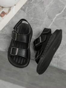 Sandalias para niños Nuevo verano 2025 Zapatos de playa para niños y niñas Suela blanda con Antideslizante Zapatos casuales para niños pequeños/grandes