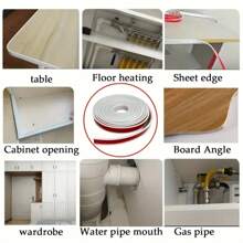 Cabinet Edge Strip Board Edge Strip U-Shaped Self-Adhesive Edge Strip Wardrobe Plank Furniture Edge Strip
