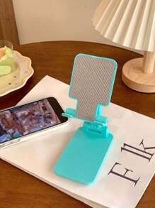 Foldable Desktop Phone Holder Cell Phone Slouchy Bracket IPad Tablet Floor Support Bracket Bed Bedside Telescopic Fixed Universal Shelf Live Photo Universal Pad Chasing Drama God Foldable Lift Desktop Bracket - Multicolor - View 10