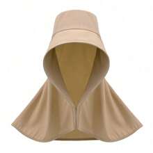 1 件女士海军蓝超大太阳帽透气轻便宽边脸颈耳保护防水非常适合徒步旅行海滩和城市散步户外防晒超大边缘帽子时尚轻便帽子礼物送给女朋友