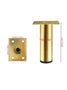 4 件/套现代家具腿，80 毫米/3.15 英寸和 100 毫米/3.93 英寸，重型金属腿，适用于沙发、橱柜、电视柜、梳妆台、书桌 - 彩色 - 查看 12