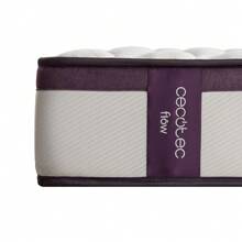 Cecotec Cecotec Colch?n Viscoel?stico ViscoSense Flow PureVital 3900 105x190. Multicapa, Altura 25 cm