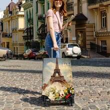 3-Pack Travel Luggage Cover Luggage Protector Anti-Scratch Luggage Cover Washable Luggage Cover Travel Luggage Cover Suitcase 18-32 Inch S+M+L (XL Not Included) - Vintage Eiffel Tower - 查看 4
