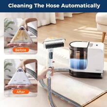 UWANT-Portable Carpet Cleaner,12kpa Powerful Suction Cleaning Machine With Multiple Brushes And Solution, Small Spot Cleaner Perfect For Car, Sofa, Couch, Pet And More, B300-A - B300-A1 - View 2