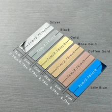 定制雕刻专业姓名胸牌，带别针或磁铁背衬 - 通用不锈钢身份识别牌，适用于医生、教师、造型师等 - 个性化职称铭牌，时尚设计