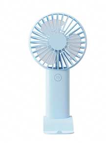 Mini High Power Silent Portable Pocket-Sized USB Rechargeable Hand-Held Fan - Multicolor - View 14
