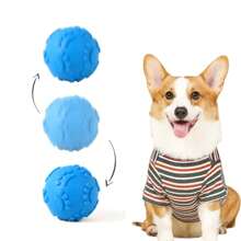 3pcs New Cat/Dog Lover Gift And Dog/Cat Mom Love Pet Toys Chew Ball, Bite Resistant Grinding Sound Footprint Ball, Dog Lover And Dog Mom Love Toys, Cat/Dog Lover Gift And Dog/Cat Mom Love Pet Supplies, Cat Lover And Cat Mom Love Toy Ball, Squeaking Sound Ball