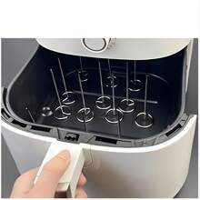 5 Pieces/10 Pieces/20 Pieces Mini Universal Stainless Steel Barbecue Skewers, 3.66 Inches In Length, Can Be Used In Air Fryer, Oven Rack, Vertical Inclined Grill. Perfect For Family Gatherings, Birthday Parties, Barbecues, Outdoor Cooking, Camping, Picnics And Barbecues. Barbecue Accessories. Reusable Vertical Skewers For Chicken, Meat And Vegetable Skewers.