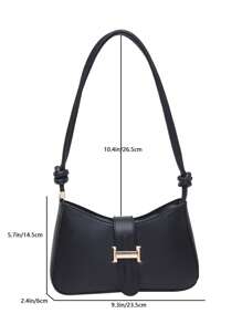 Sac d'aisselle Baguette, sac d'épaule polyvalent haut de gamme au feeling de niche