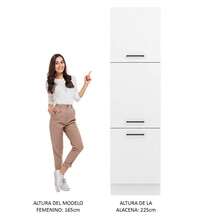 Despensero De Cocina Madesa Agata 60cm 3 Puertas Color Blanco - Blanco - Ver 5