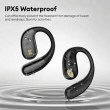 Monster Open Ear AC360 Ture Wireless Earphones OWS Bluetooth 5.4 Headphone Hifi Stereo Headset With Mic HD Calls Long Battery Life IPX5 Waterproof Bluetooth Headphone Noise-Proof Earphones Long Wear Comfortable