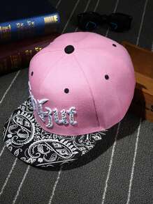 1pc Unisex Graffiti Baseball Cap, Street Fashion Essential For Beach, Spring/Summer, UV Protection, Breathable, Lightweight, Adjustable Sun Hat, Y2K Hip Hop Cap For Casual Wear