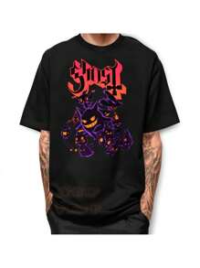 Kit 3 Basic Ghost T-Shirts Unisex 100% Cotton Streetwear Launch Immediate Shipping Various Colors!! - màu đen - Xem 2
