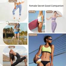 1pc/3pcs Female Silicone Personal Protective Tape, Lightweight And Breathable, Skin Friendly And Comfortable, Suitable For Menstrual Exercise, Swimming, Travel, All-Round Protection, Say Goodbye To Embarrassment, Confidently Display Perfect Posture