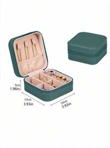 1 multifunctionele sieradendoos, afneembare sieradenopbergdoos, ritsvak in ins-stijl, sieradenstandaard voor ringen, oorbellen, kettingen en lippenstiften, zomerreizen, vakantiebadkamerdecoratie, make-up organizer, badkameraccessoires, terug naar school