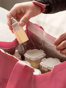 4pcs Mini Sauce And Ketchup Bottle, Mini Ketchup Bottle, Condiment Squeeze Bottle, Leak Proof Plastic, Spice Bottle, Plastic Portable Container For Salad Dressing, Spices, Honey, Cheap Items, Office Lunch Box, Picnic Oil, Lunch Box, Back-To-School Season, Perfect Lunch Box, Picnic, Perfect Kitchen Utensils And Apartment Must-Haves.