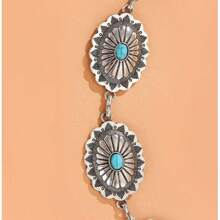 Stylish Waist Chain For Women, Bohemian Fashion Design, Waist Belt, Versatile, Suitable For Dresses, European And American Cross-Border Style - Antique Silver - View 3