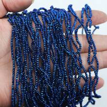 2 件 2.5 毫米扁平圆形玻璃散珠，适用于手链、珠宝制作、服装配饰等 - 扁水晶 - 查看 12