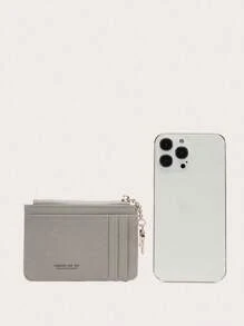 FOREVER FOR YOU Casual Minimalist Multi-Layer Slim Cross-Grain Card Holder Wallet For Women Wallet Mini Wallet Purse Wallet Wallet Keychain Card Wallet - View 5