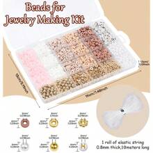 1000/2000/3000/2060pcs Polymer Clay Bead Assortment, Black & White Clay Bead Set, DIY Jewelry Making, Necklace, Anklet, Bracelet And Phone Chain Craft, Friendship Bracelet Beads, Birthday/Christmas Gift