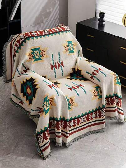 1 件提花户外野餐毯、露营垫、便携式草坪垫、帐篷垫、多用途桌布、房车露营地毯、沙发套、午睡毯、全年双面沙发套和靠背套沙发套沙发套房间装饰客厅装饰