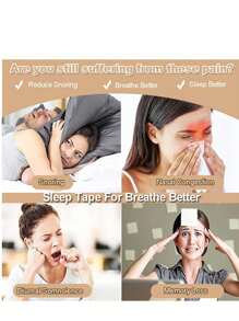 لصقات الأنف لمنع الشخير ، مساعد النوم بدون رائحة أو بطاريات ، مساعد النوم المنزلي ومدلك الأنف 5-100 قطعة