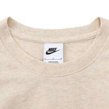 Nike 男式 AS M NSW KNIT LTWT SS TOP NC T恤，针织无领短袖 TFV1400-252 - 棕色 - 查看 3
