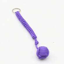 1pc Outdoor Protection Keychain With Steel Ball Bearing, Self-Defense, Emergency Survival, Car Escape Tool Keychain