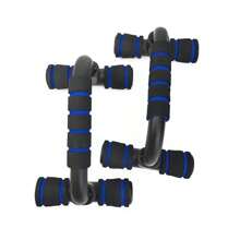 1 pieza Soporte para flexiones para gimnasio en casa, equipo de fitness para fortalecer los brazos y los músculos del pecho, con agarres de espuma, multicolor, adecuado para uso en casa, viajes u oficina
