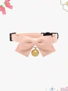 Adjustable Pet Bow Tie, Cute Pet Accessory, Cat Dog Collar With Safety Buckle, Suitable For Holidays And Daily Wear - Multicolor - View 12