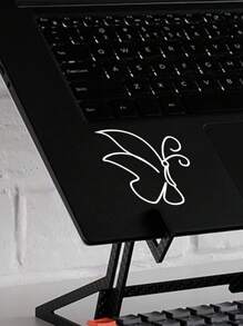 Gepersonaliseerde vlindernotitieboekstickers, praktisch en veelzijdig, minimalistisch ontwerp