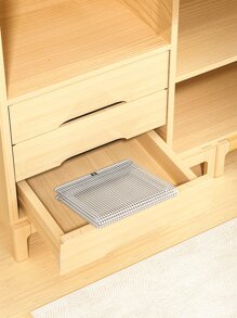 1pc White High Capacity Fabric Collapsible Storage Bag, Closet Organizer, Seasonal Clothes Storage Bag, Wardrobe Storage Bag, Living Room Organizer Bag, Bedroom Clothes Storage Bag, Moisture-Proof & Mold-Proof Storage Bag