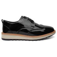 Kit Oxford Masculino Sapato Social Envernizado Sola Tratorada Amarração Palmilha Confort Brinde 37 Ao 46 + Carteira E Cinto