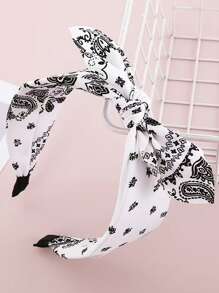 1pc Women's Bow Multi-Color Headband, Elegant Vintage Hairband For Everyday And Party Wear,Hairband,Hair Hoop,Hair Accessories Headbands, Black