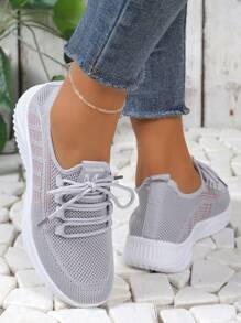 Women's Casual Sneakers, Anti-Slip Soft Sole Comfortable Versatile Shoes For Spring & Autumn