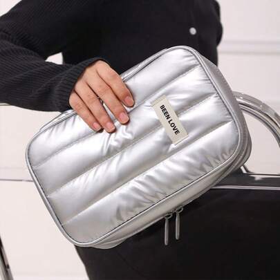 Bolsa de moda para dispositivos digitales, bolsa portátil para teléfono, organizador de viaje de gran capacidad para cables de datos, bolso de embrague para batería externa