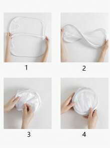 1/2/4/5 buc. Coș de rufe pop-up de mare capacitate cu mânere – coș de rufe pliabil din plasă pentru depozitarea hainelor murdare