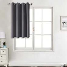 1pc/2pcs Blackout Curtains, Bedroom Darkening Curtains, Multiple Sizes Available/Premium Fabric Triple-Woven Solid Thermal Insulated Curtains/Extra Wide Curtain Panels/Top Grommet Curtain, Decorative Window Curtains/Home Curtains/For Bedroom And Living Room Darkening Curtains/Bedroom Curtains/Living Room Curtains/Dining Room Curtains/Kitchen Curtains/Cabinet Curtains,Fall Decor,Autumn Decor,Room Decor