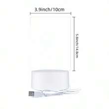 1pc Acrylic Whiteboard, Creative Vibe, Message Writing Bulletin Board - Desktop Calendar Notepad - View 7