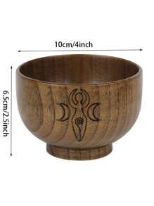 1 件装水晶石碗架，木质水晶石展示盘收纳碗架，（烧制过程中出现轻微黑点属正常现象，木碗可能有烧痕）适用于灵气疗愈水晶冥想、精神风水家居办公室装饰/初夏家居厨具装饰选择 - 彩色 - 查看 20