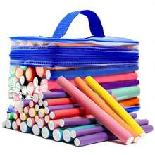 10pcs/42pcs No Heat Hair Curlers Set, Flexible Hair Rollers, Foam Heatless Curling Rods, Suitable For Long/Medium/Short Hair, Use While Sleeping, Random Colors, Hair Rollers, Heatless Curls, Hair Curler, Hair Products And Accessories For Barber Salon Beauty Back To School, Hair Accessories Hair Curlers, Curly Hair Brush, Rollers, Curly Hair Products, Hair Curler, Curly Hair Products, Curler, Rollers For Hair Curl, Curly Hair Tools, Hair Roller, Christmas, Barbershop, Hair Curling Iron, Curling Iron, Hairdressing, Heatless Waves, Hairstyle, Hairdressing,Curly Hair,Hair Rollers,Hair Curler,Heatless Curl,Heatless Curls,Hair Curlers,Rollers,Hair Curl,Rollers For Hair,Curly Hair Tools,Hair Rollers,Hair Roller,Curls Diffuser,Hair,Travel,Hair Products,Hair Tools,Hair Stuff,Barber,Barber Accessories,Barbershop,Hairdressing Equipment - Multicolor - View 11