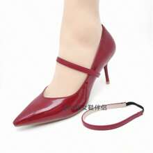 1 Pair High Heel Anti-Slip Shoe Laces, Anti-Fall Shoe Strap With Elasticity, No Installation Required - Multicolor - View 4