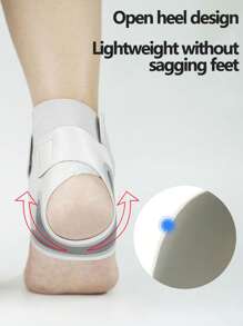 1pc Sports Ankle Brace, Breathable Straps Compression Ankle Support For Jumping Rope, Basketball, Running - Multicolor - View 6