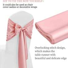 1pc Rose Gold Satin Table Runner, 30x275cm Long, Elegant Tablecloth For Weddings, Parties, Graduations, Engagements - Multicolor - View 5