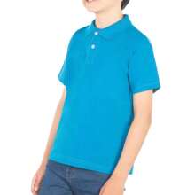 Playera Polo para niño de 6 años - Varios Colores - Agua verde azul - Ver 1