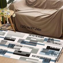 700g/㎡ Crystal Velvet Bohemian Style Solid Color Area Rug, Soft Non-Slip Machine Washable Carpet For Indoor/Outdoor Living Room Bedroom Kitchen Office Home Decoration, Vintage Faded Traditional Floor Mat Back To School